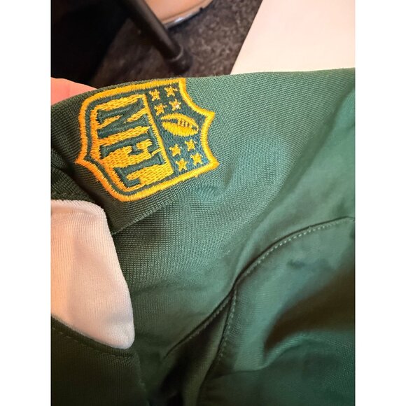 NFL Green Bay Packers Youth Team Apparel Jacket Green/Gold Size L (14/16) Full Z - Picture 11 of 14